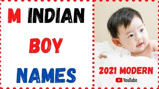 💖 Modern 2024 ᐅ Indian baby boy names starting with M with meaning