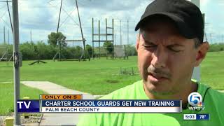 Palm Beach County charter school security guards training underway