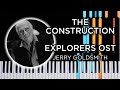 The Construction - Explorers OST (Jerry Goldsmith) - Piano Tutorial