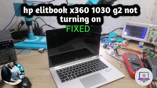 #hp #laptop  elitebook x360 g2 1030 black screen | hp laptop caps lock blinking and no screen