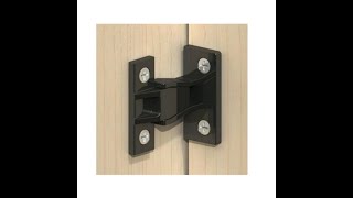 Keku fixings clips panel connector fasti installion with Europe screw hole and chipboard hole