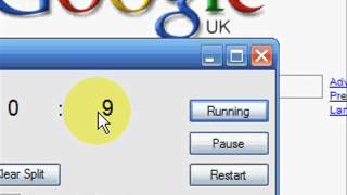 Vb net Timer Tutorial intro