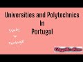 List of Universities / Polytechnics in Portugal/ Best Universities in Portugal