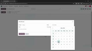 How to use Odoo timesheet