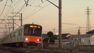 東武50050型51057F 4666T 準急 中央林間行き 東武日光線 幸手～杉戸高野台 区間