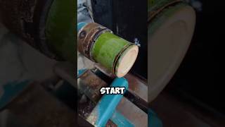 Making A Bamboo Cup