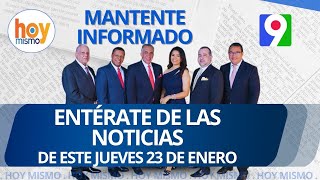 Titulares prensa dominicana jueves 23 de enero 2025 | Hoy Mismo