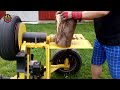 Amazing Dangerous Homemade Firewood Processing Machines in Action