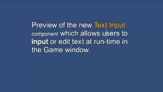 Text Mesh Pro - Text Input Component Preview