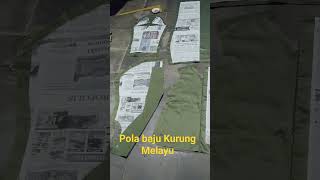 Pola baju Kurung Melayu Modifikasi