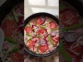 pizza ləzzətli pizzanın hazırlanması.pizza