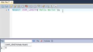 SQL Tutorial 42 The LENGTH & INSERT Functions