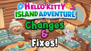 NEW Changes \u0026 Fixes For The 2.4 Update In Hello Kitty Island Adventure!