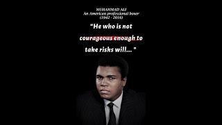 Muhammad Ali “The Greatest” Inspiring Quotes #shorts