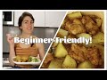 One-Pan Roasted Chicken and Potatoes - Fast and Beginner-Friendly Recipe