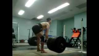 190kg/419lbs deadlift