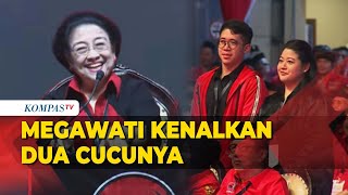 Saat Megawati Kenalkan 2 Cucunya di HUT ke-50 PDI Perjuangan