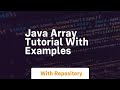 java array tutorial with examples