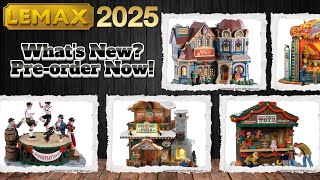 Pre-order Lemax 2025 items now with 10% discount