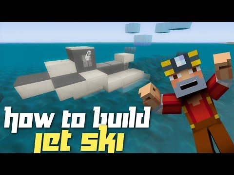Minecraft Xbox 360: How to Build a Jet Ski! Minecraft Xbox 360: How to Build a Jet Ski!