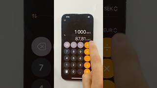 How to check money value with calculator in your phone ✅ #music #gaming #art #iphone14