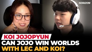 Jojopyun EXCLUSIVE interview: Can Jojo help LEC win Worlds? | Ashley Kang