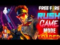 FREE FIRE RUSH GAME MODE LOADED #ff  #freefire #viralvideos #freefirelovers #pubg