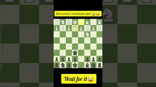 bro even surprised me 😲😲..... #chess #checkmate #chessopening #chessfunnymoments #chesshighlights