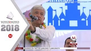 AMLO pide a panistas respaldar su precandidatura