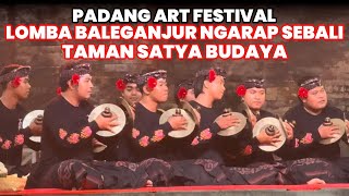 Taman Satya Budaya, Lomba Baleganjur Ngarap Sebali | Padang Art Festival 2024