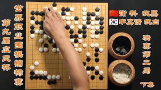 第九届应氏杯世界职业围棋锦标赛决赛谢科vs申真谞第二局下集