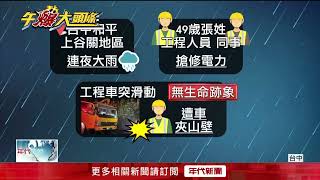 疑未拉手煞車！ 台電49歲工程師「搶修電力」 遭工程車夾山壁身亡