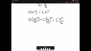 Math245: Quiz5 Q4 | Comparing Numerical Method Global Truncation Error with Step Size Decrease