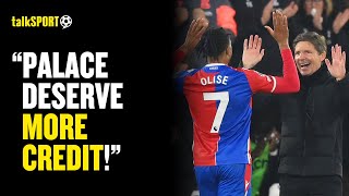 Crystal Palace Fan FUMES That They Are Not Getting Enough Respect For The Victory Over Man United 😳