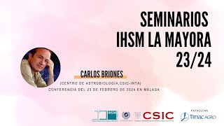 Seminario del investigador Carlos Briones dentro del ciclo organizado por el IHSM La Mayora