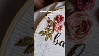 7 inch PDF pattern + full video tutorial #embroidery #handembroidery #handmade #stitch #art #craft