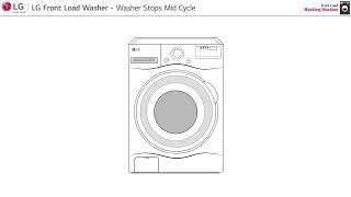 LG Front Load Washer Woes: Troubleshooting Mid-Cycle Stops and Solutions