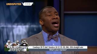 Skip and Shannon react to the Dak vs Romo debate after Cowboys-Steelers in Week 10  | UNDISPUTED