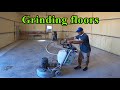 Grinding concrete | Starting a machine shop part 1