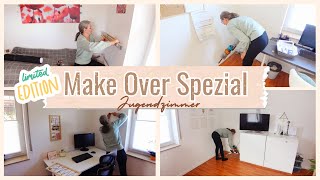 Jugendzimmer MAKEOVER Spezial mit wenig Aufwand & Platz für neuen Schreibtisch| Flexispot E7 Pro| ❤️