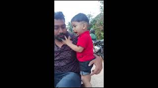 എല്ലാവരോടും ഹായ് പറഞ്ഞൂ ആദി 😀#shortsvideo