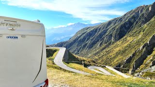 MOUNTAIN PASSES in SWITZERLAND, PART 3 - GOTTHARD PASS and the old TREMOLA road | Our Camper Trips