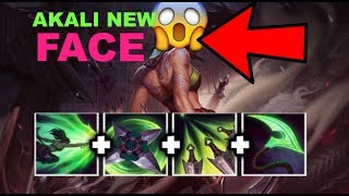 NEW AKALI REWORK 2018 - Akali Fast Combos , Tips and Tricks S8(League Of Legends