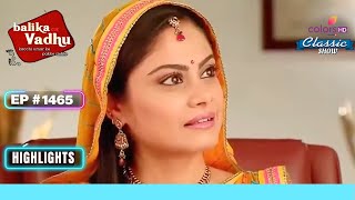 Shiv और Anandi को गोद लेने में दिक्कत | Balika Vadhu | बालिका वधू