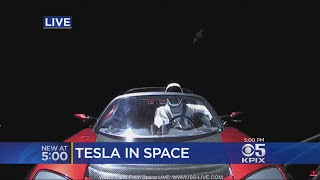 Spectacular Space X Launch Sends Tesla Roadster Into Orbit