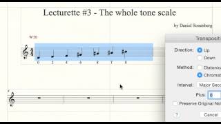 MTAS 4 lecturette #3 whole tone scale
