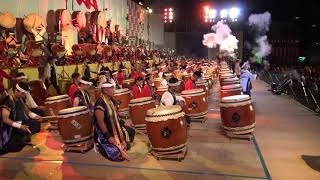 第50回岡谷太鼓まつり(OKAYA TAIKO)2019 : 岡谷太鼓保存会50周年企画ステージ ～脈々と築く～「颪」