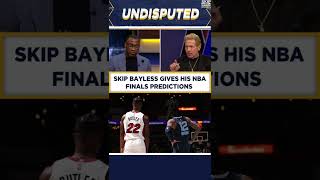 Skip Bayless picks the Heat to knock off the Grizzlies in the NBA Finals | UNDISPUTED | #shorts