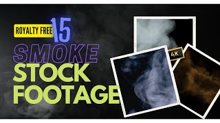 Stock Video Overlay | All Smoke | FREE TO USE | COPYRIGHT FREE