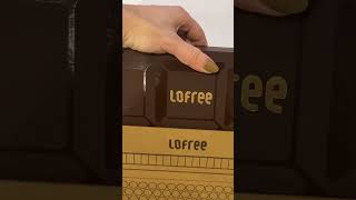 Typewriter Retro Vibes with Lofree DOT Chocolate Mechanical Keyboard